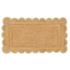 Jute Scalloped Doormat