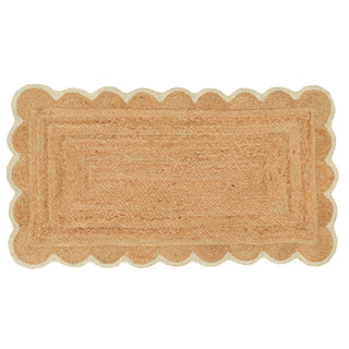 Jute Scalloped Doormat