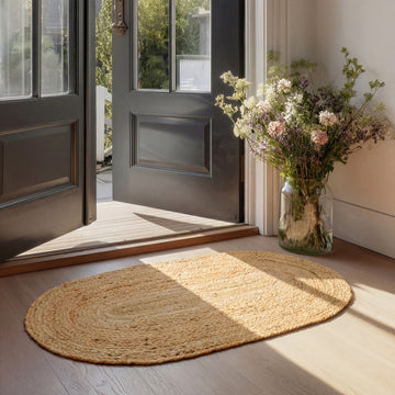 Jute Oval Doormat
