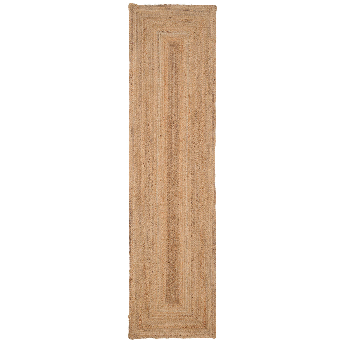 Rustic Braided Jute Runner Rug - Althea