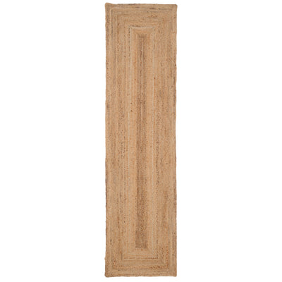 Rustic Braided Jute Runner Rug - Althea
