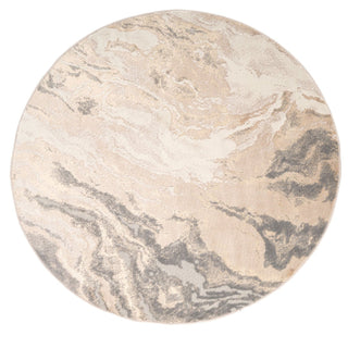 Beige Marble Style Rug - Galena