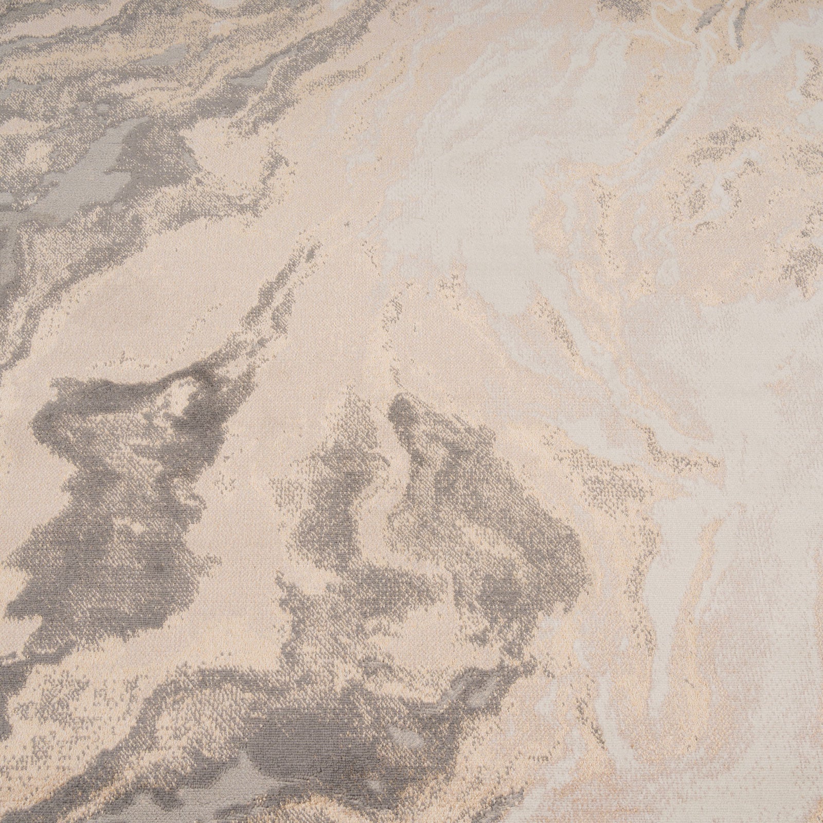 Beige Marble Style Rug - Galena