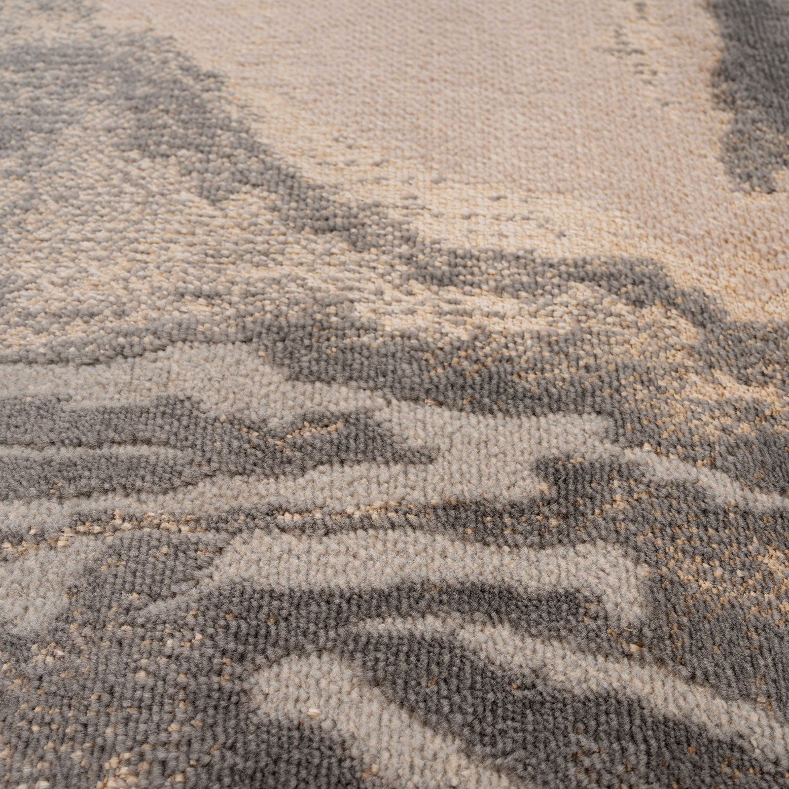 Beige Marble Style Rug - Galena