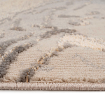 Beige Marble Style Rug - Galena
