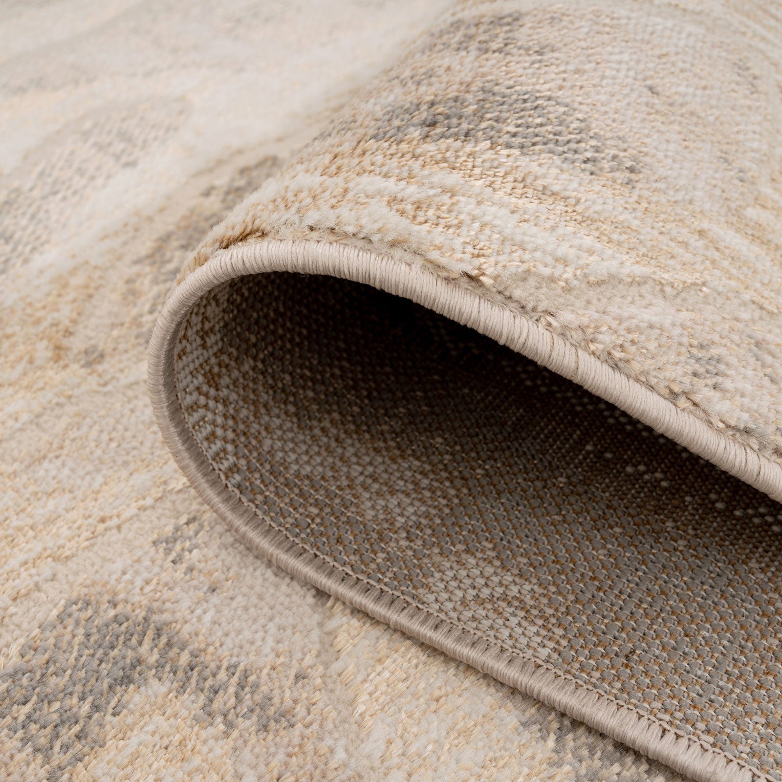 Beige Coral Design Rug - Poema