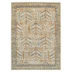 Cream Traditional Living Room Rug - Liora