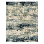 Blue Abstract Living Room Rug - Lucie