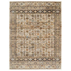 Beige Traditional Living Room Rug - Marta