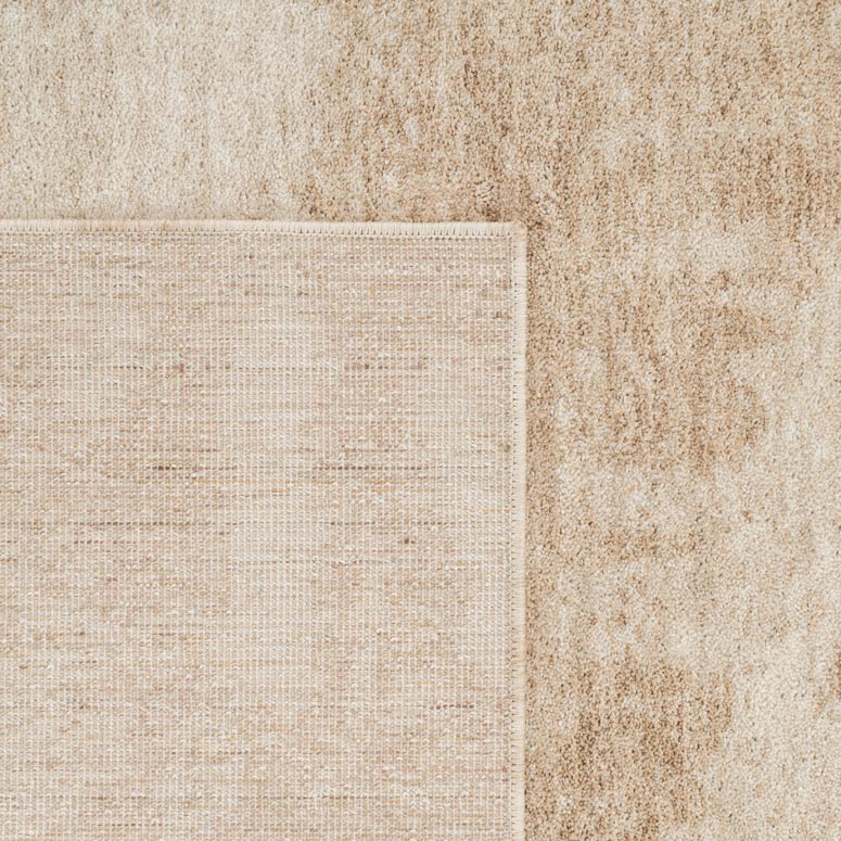Cream Beige Abstract Living Room Rug - Nellie