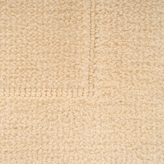 Beige Scalloped Border Runner Rug - Maren