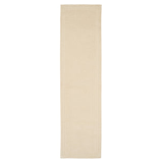 Cream Border Runner Rug - Nell