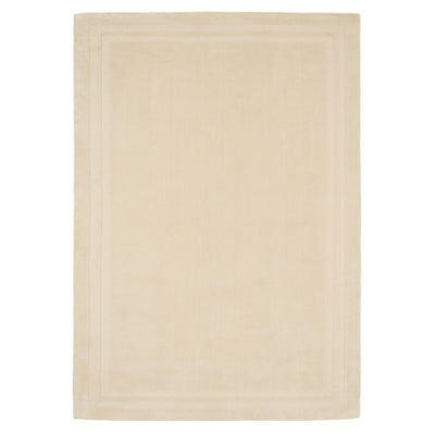 Cream Border Woven Rug - Nell