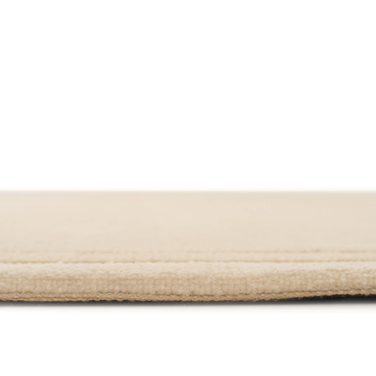 Cream Border Runner Rug - Nell
