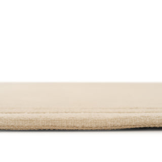 Cream Border Runner Rug - Nell