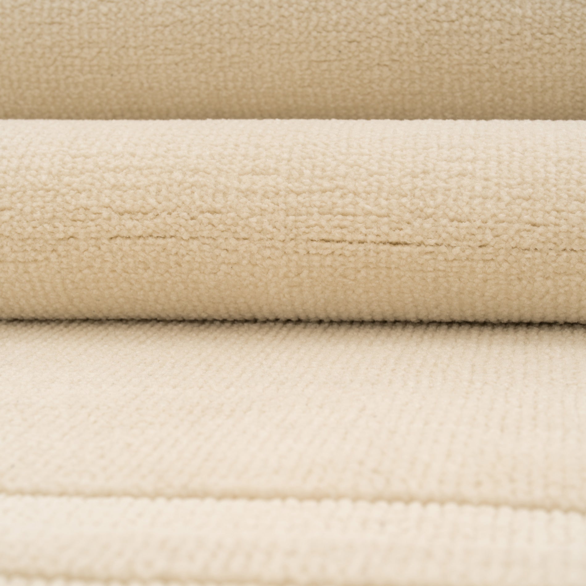Cream Border Runner Rug - Nell