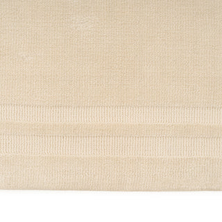 Cream Border Runner Rug - Nell