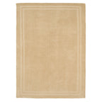 Beige Border Woven Rug - Rena