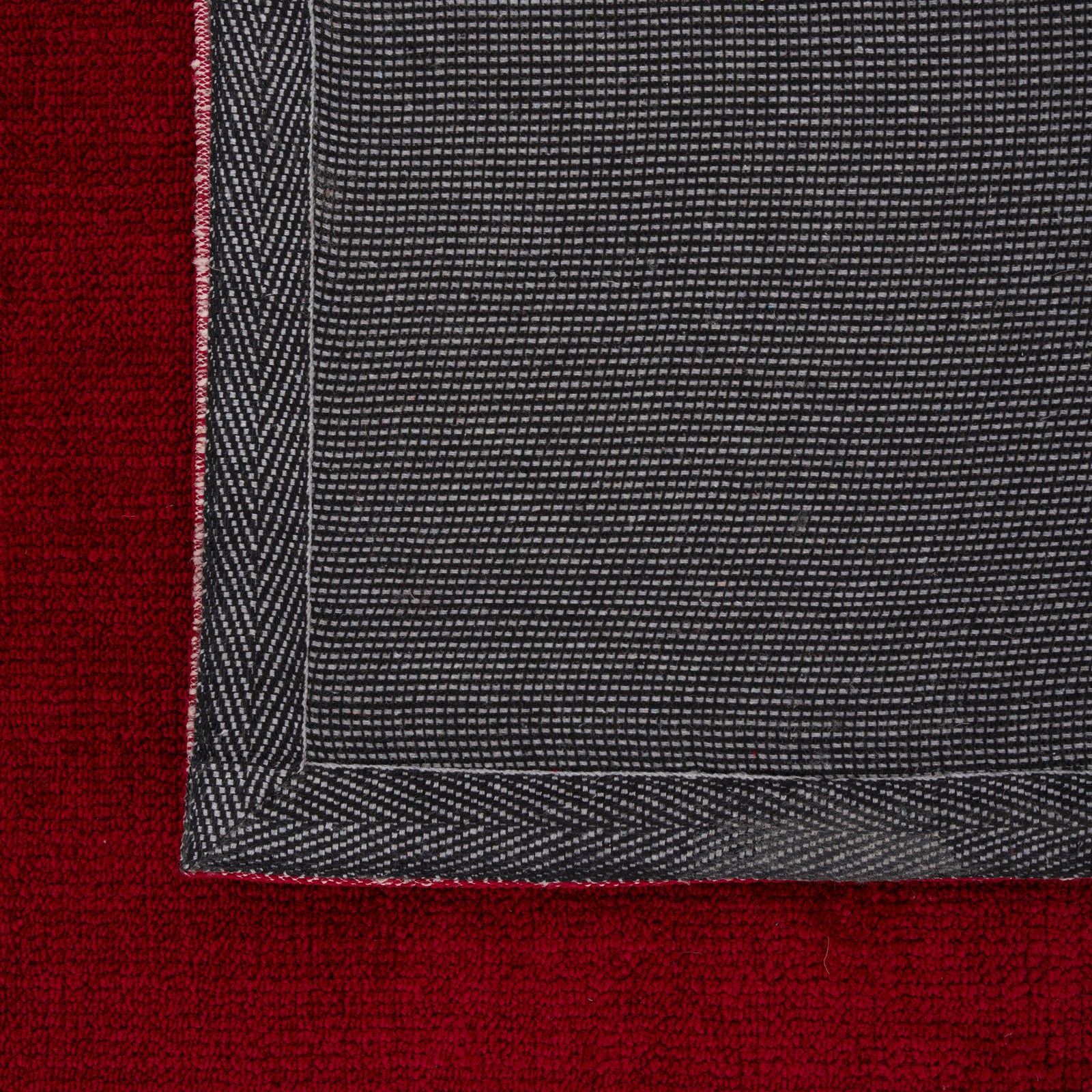 Burgundy Harlequin Rug - Zara