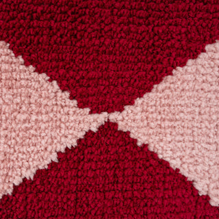 Burgundy Harlequin Runner - Zara