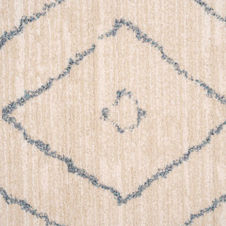Soft Chevron Beige Moroccan Berber Runner Rug - Carlos