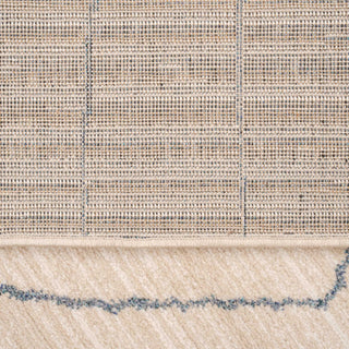 Soft Chevron Beige Moroccan Berber Runner Rug - Carlos