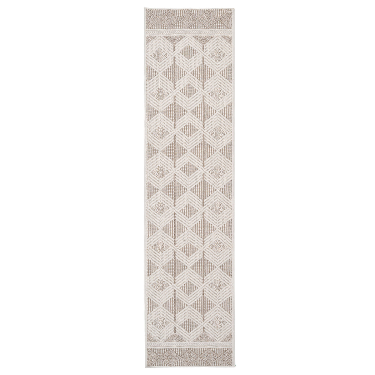 Beige Tribal Motif Rug - Armo