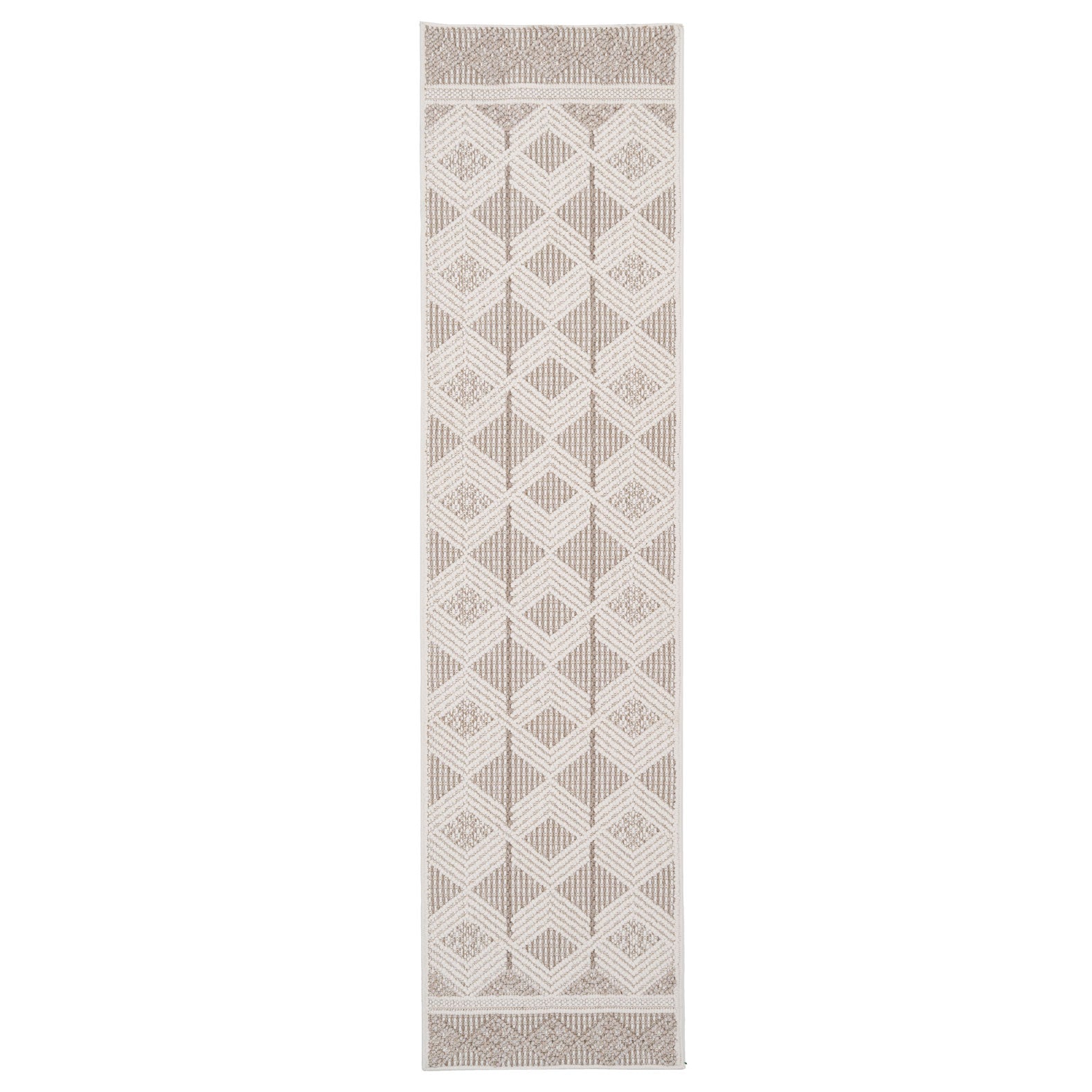 Beige Tribal Motif Rug - Armo