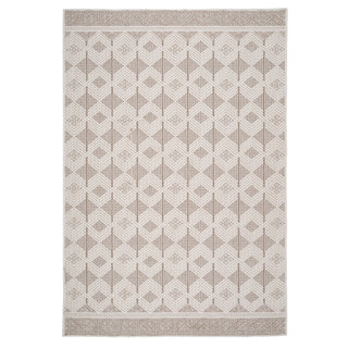 Beige Tribal Motif Rug - Armo