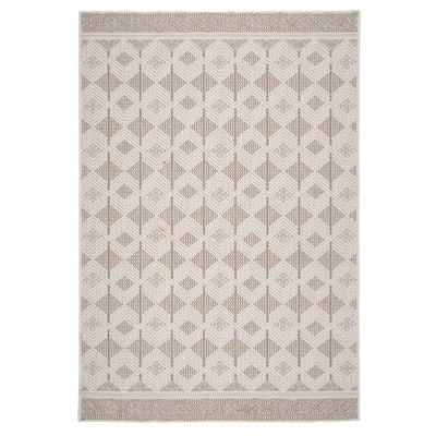 Beige Tribal Motif Rug - Armo