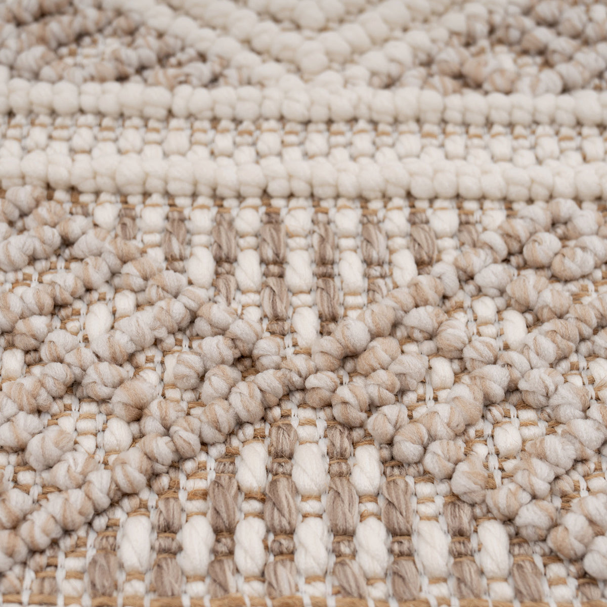 Beige Tribal Motif Rug - Armo