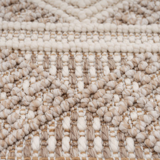 Beige Tribal Motif Rug - Armo
