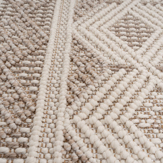Beige Tribal Motif Rug - Armo