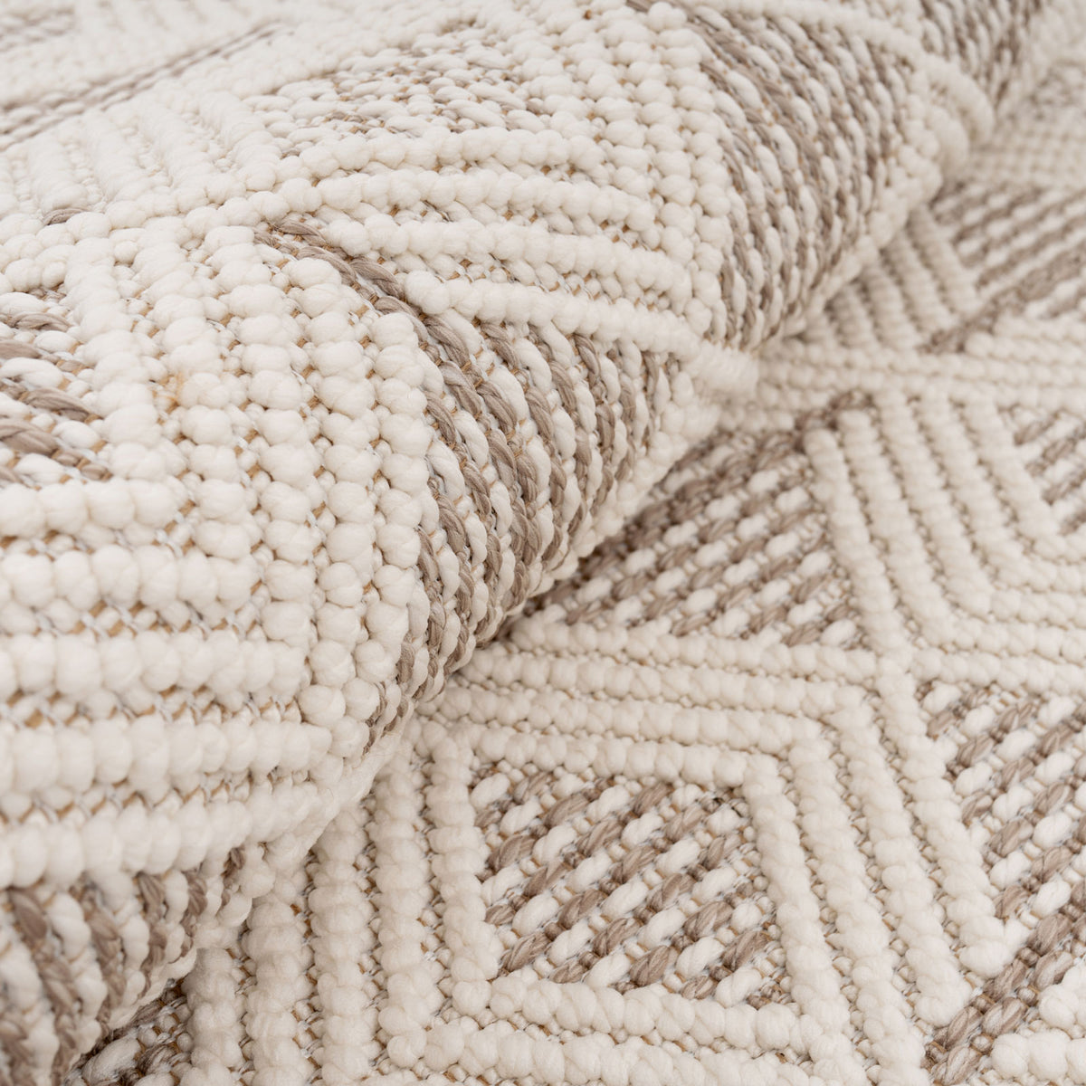 Beige Tribal Motif Rug - Armo