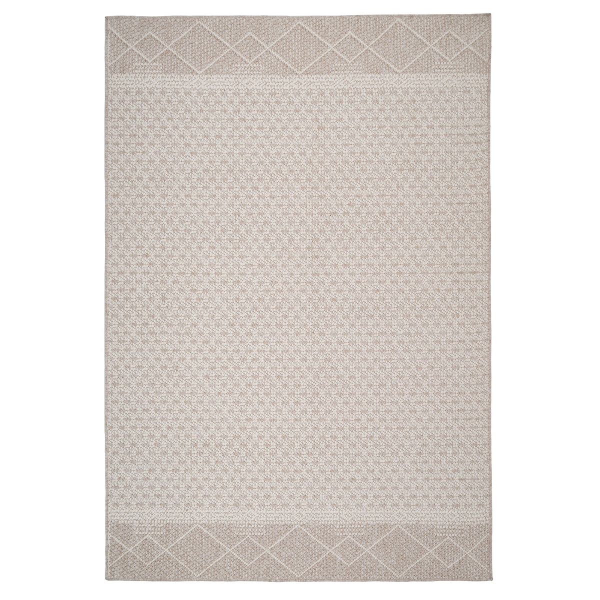 Beige Scandi Hygge Rug - Cudo