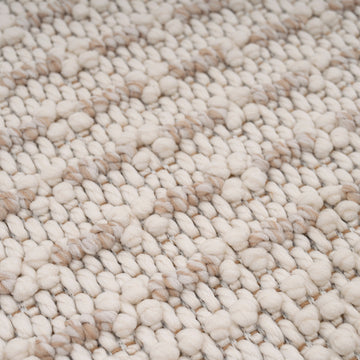 Beige Scandi Hygge Rug - Cudo