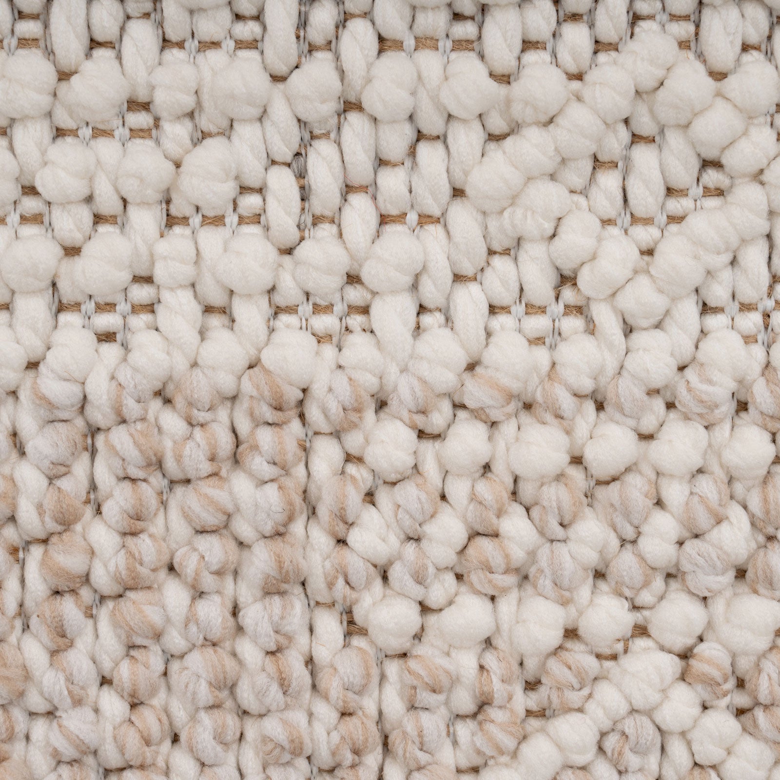 Beige Scandi Hygge Rug - Cudo