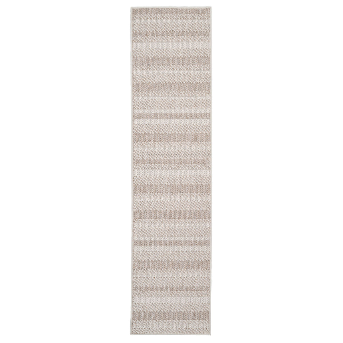 Natural Striped Area Rug - Harper