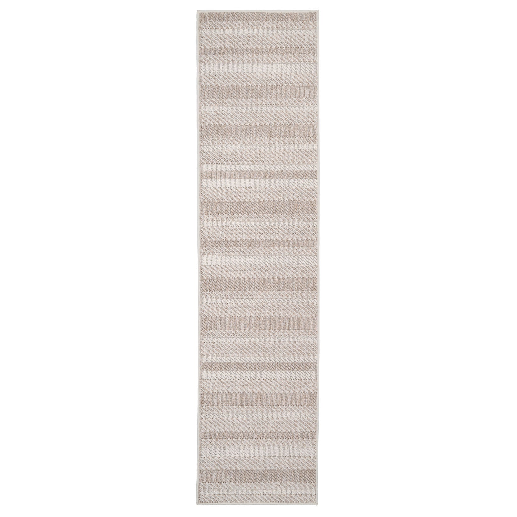 Natural Striped Area Rug - Harper