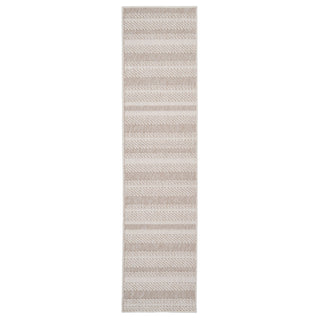 Natural Striped Area Rug - Harper