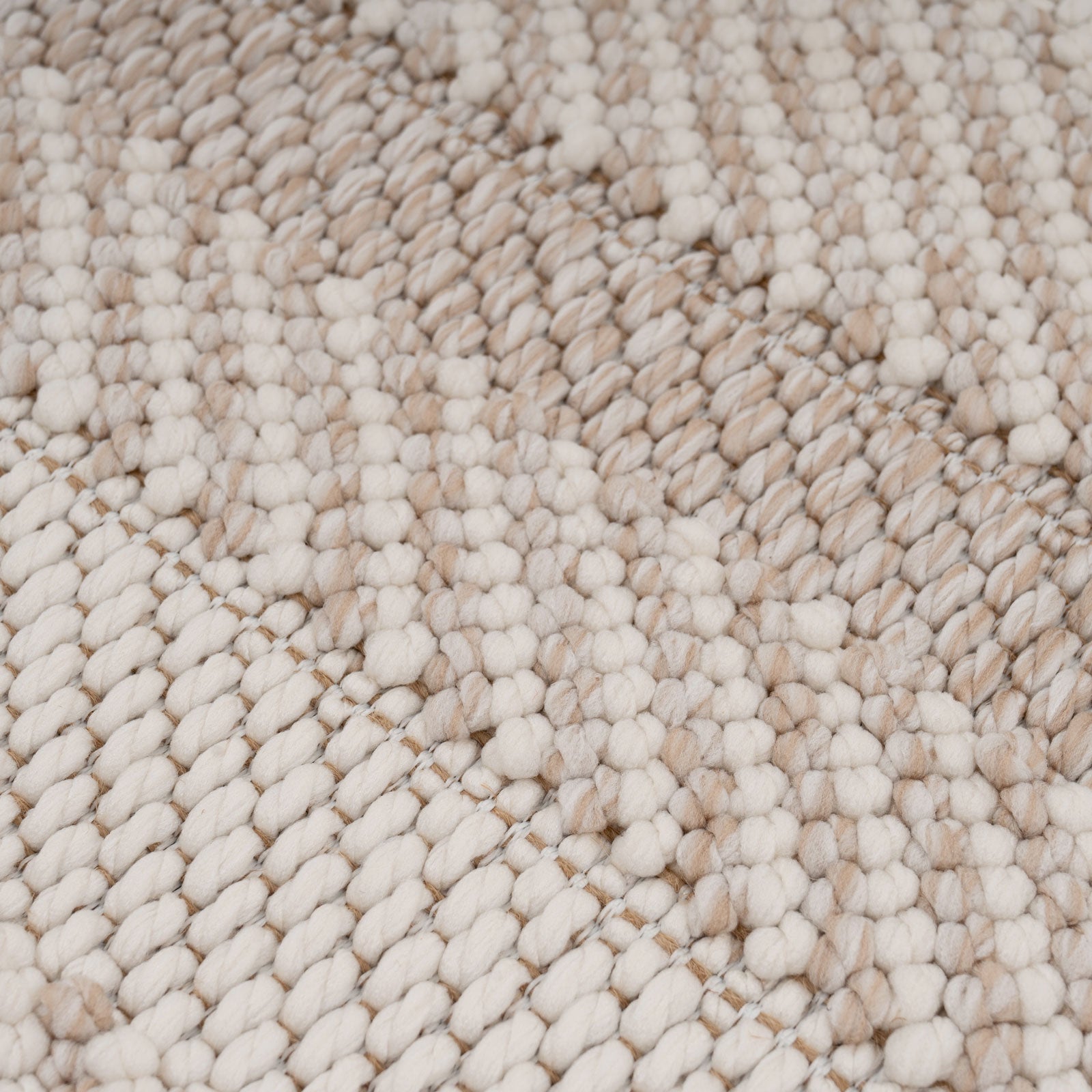 Natural Striped Area Rug - Harper