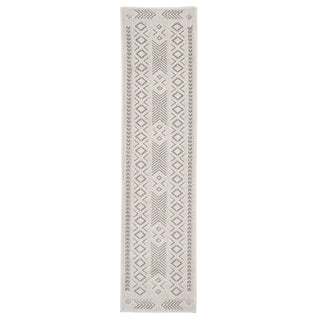 Cream Beige Motif Rug - Ryne
