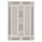 Cream Beige Motif Rug - Ryne