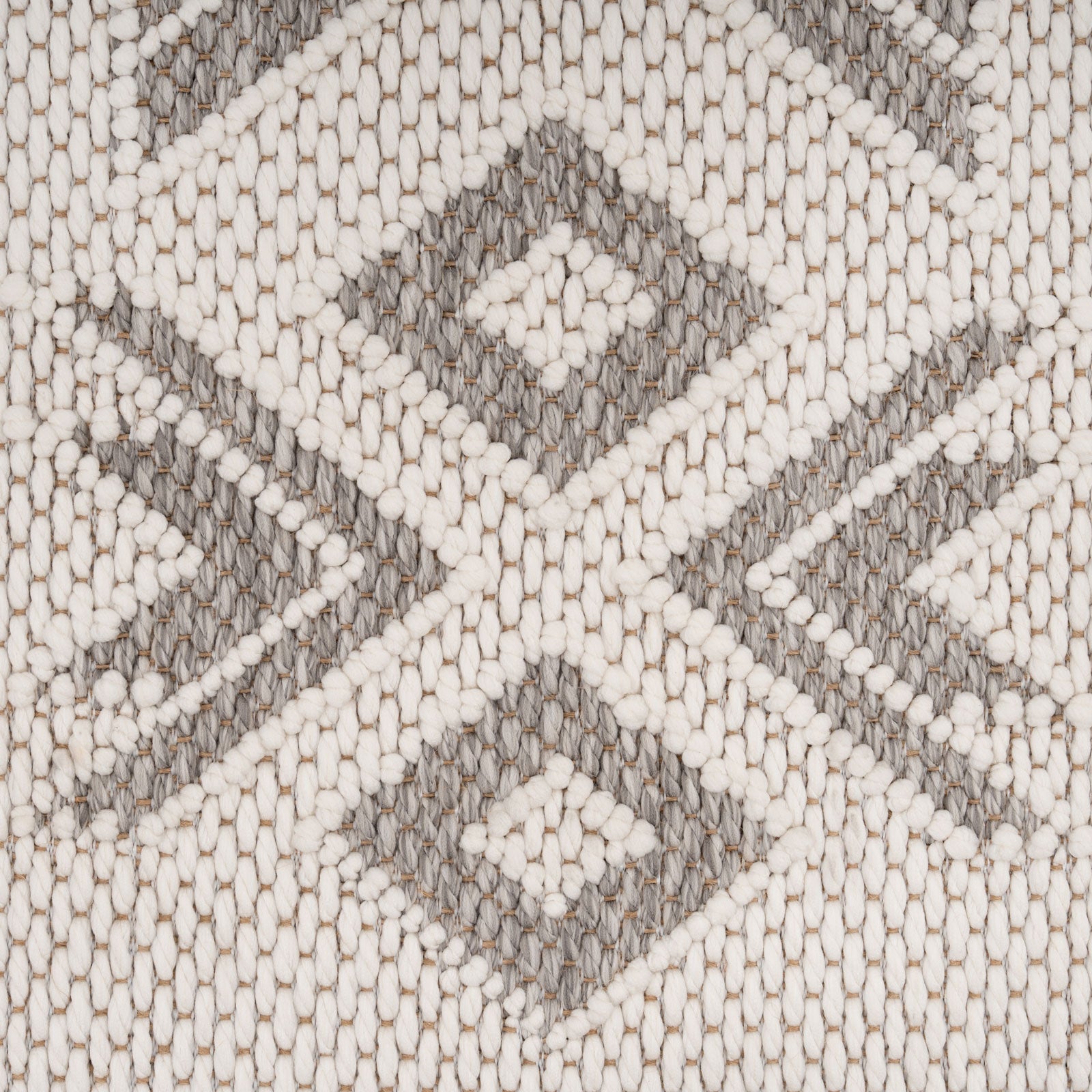 Cream Beige Motif Rug - Ryne