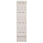 Cream Beige Boho Runner Rug - Sachi