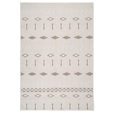 Cream Beige Boho Rug - Sachi