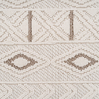 Cream Beige Boho Runner Rug - Sachi