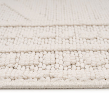 Cream Loop Pile Rug - Willow