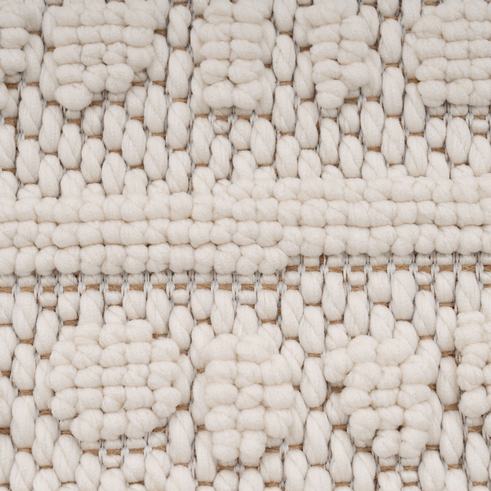 Cream Loop Pile Rug - Willow