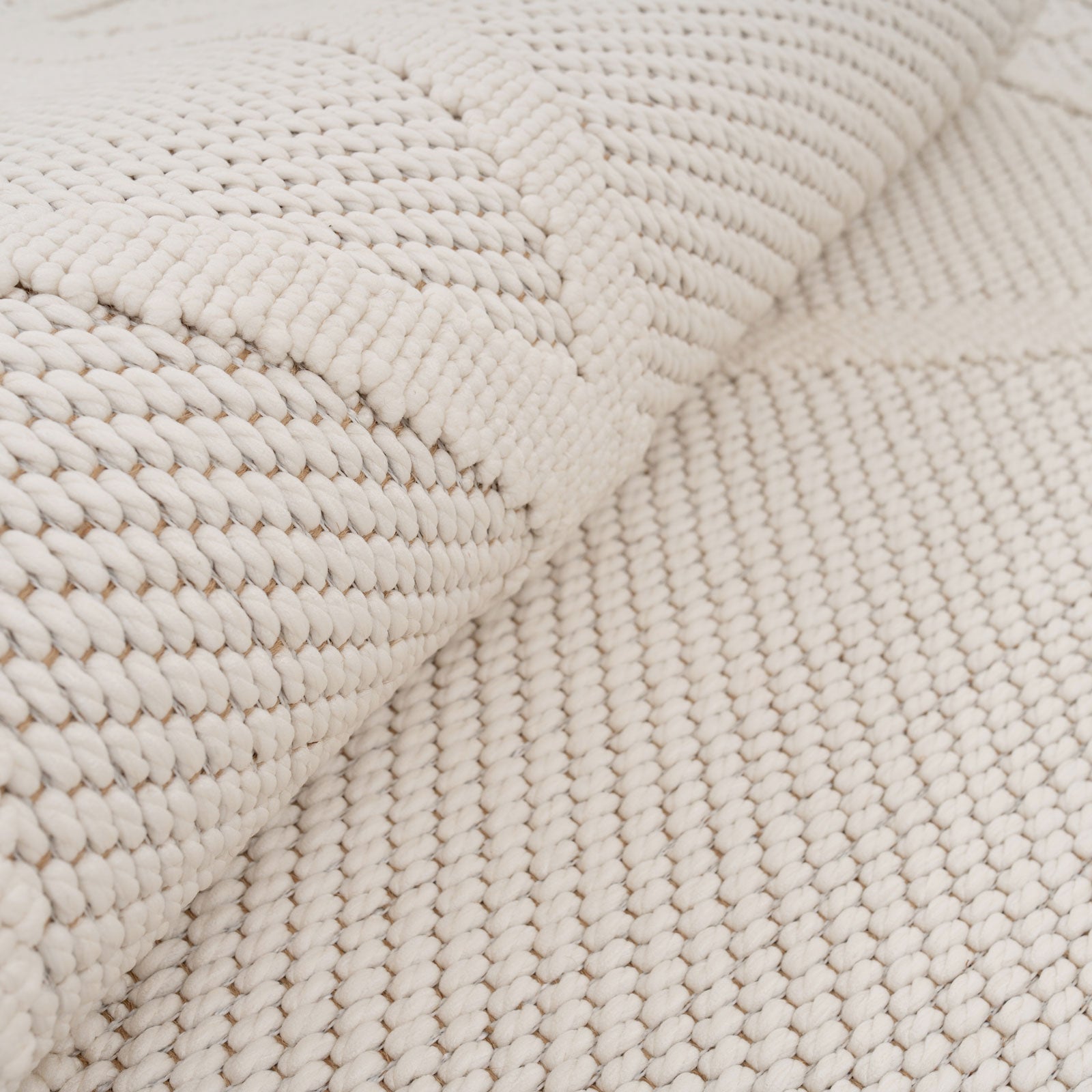 Cream Loop Pile Rug - Willow